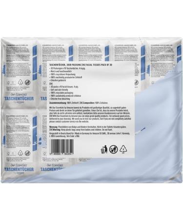 Buy Amazon 4-Ply Tissues - 300 Pieces (30 Packs of 10) | Soft & Strong International Shipping - Buy Online on GoSupps.com