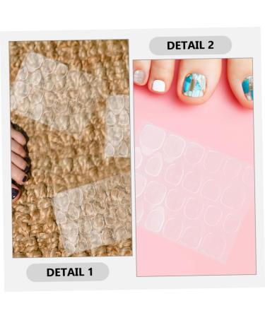 SAFIGLE 100 Sheets Double-Sided Nail Glue Stickers Strong Adhesion for Artificial Nails Women Easy to Apply Practical Nail Accessory - Buy Online on GoSupps.com