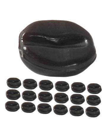 GOOHOCHY GOOHOCHY 4 Simulated Coffee Beans DIY Craft DIY Accessory Creative Coffee Beans Decor Home Coffee Beans Decor Restaurant Prop Artificial Coffee Beans DIY Coffee Beans Prop Fake