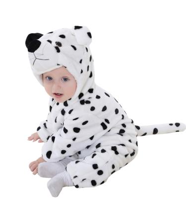 WSLCN Unisex Baby Toddlers Romper Jumpsuit Hooded Cartoon Pyjamas Sleepsuits 21-k 0-6 Months