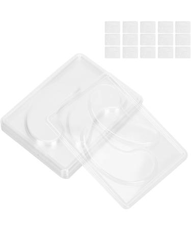 Buy 25pcs Transparent Eye Mask Mold Set - Portable Reusable DIY Eye Patch Tray for Perfect Eye Care - Buy Online on GoSupps.com