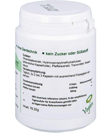 Premium Olive Leaf Extract Veggie Capsules - Boost Immunity & Overall Health | International Shipping Available - Buy Online on GoSupps.com