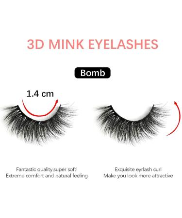 Buy 5 Pairs 3D False Eyelashes Set - Reusable Natural Eyelashes with Tweezers - International Shipping Available - Buy Online on GoSupps.com