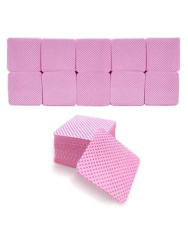 1000 Pcs Lint Free Nail Wipes for Gel Polish Removal and Cleaning - Soft Glue Cleaning Pads for Nail Polish and Eyelash Extension - Pink - Buy Online on GoSupps.com
