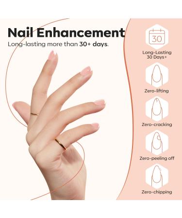 Modelones Pink Builder Gel - 15ml UV Hard Gel for Nail Extensions & Strengthening | Ideal for Gel Nails Art - Buy Online on GoSupps.com