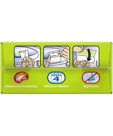 WC Ente Freshness Sticker - Basketless Toilet Flusher Lemon Scent 1 Pack (27g) - Up to 4 Weeks of Freshness Ships Internationally - Buy Online on GoSupps.com