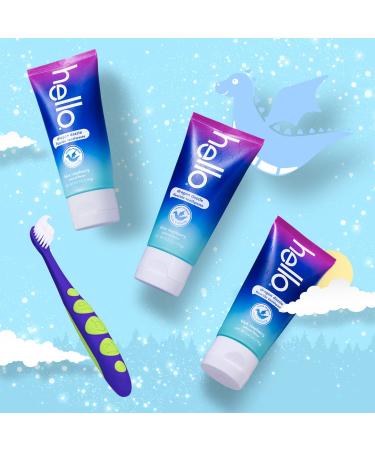 hello Coconut Deodorant 2 Pack + hello Kids Toothpaste Variety Pack with Dragon Strawberry Unicorn Flavors 4.2 Ounce (Pack of 3) - Buy Online on GoSupps.com