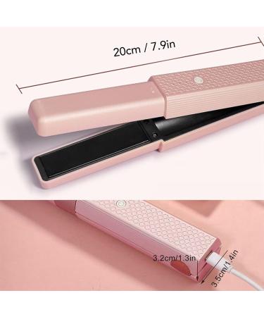 FLEXMAN 2 in 1 Cordless Hair Straightening Curling Flat Iron - Fast Heating Ceramic Hair Iron for Travel & Home Use - Buy Online on GoSupps.com