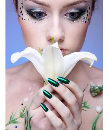 EBANKU 20PCS Semi Cured Gel Nail Strips with Nail File - Full Wraps Adhesive Gel Nail Stickers | UV/LED Lamp Required - Buy Online on GoSupps.com