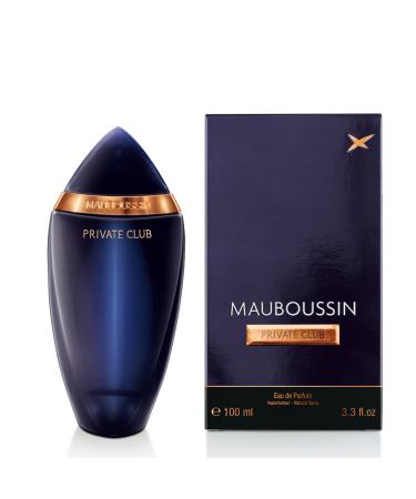 Mauboussin - Private Club 100ml (3.3 Fl Oz) - Eau de Parfum for Men - Woody & Oriental Scents