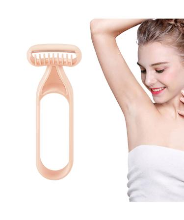 DIVOVE Manual hair removal knife - razor women - gentle and thorough hair removal - effective epilator for every skin type - durable and portable for everyday use