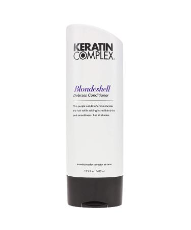 Keratin Complex Blondeshell Debrass & Brighten Purple Shampoo & Conditioner Duo - 13.5 oz - Buy Online on GoSupps.com