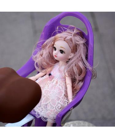 EIRONA Children's Bicycle Doll Seat DIY Sticker Accessory for Girls | Purple Bicycle Accessory - Buy Online on GoSupps.com
