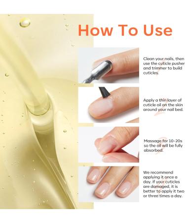 Modelones Cuticle Oil Nail oil 15 ml nail care oil for nails and cuticles with brush make your own care care for damaged cuticles contains vitamins E and A and effective Citrus - Buy Online on GoSupps.com