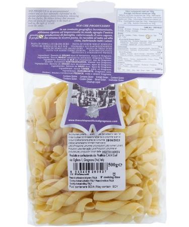 Italian Gourmet ER Il Vecchio Pastificio di Gragnano Pasta Fidanzati Gragnano IGP noodles from durum wheat vegetables of the highest quality 500 g + Italian gourmet Polpa di Pomodoro 400 g can - Buy Online on GoSupps.com