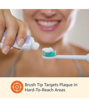 Amazon Basics Anti-Plaque Pro Brush Heads - Blue Bristles 3 Count for Philips Sonicare Click-On Electic Toothbrushes - Buy Online on GoSupps.com