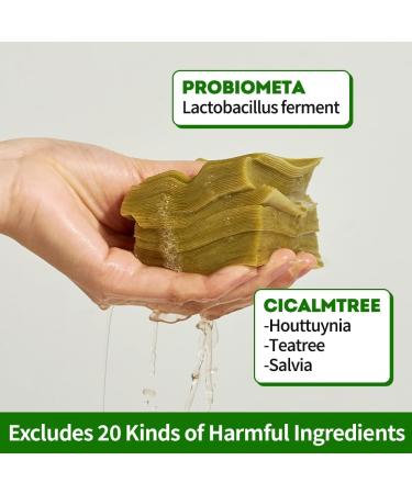 EUNYUL Lab Calming Solution CICA Toner Pad - Vegan Cotton Face Pads | 190ml | Korean Skincare for Soothing Skin - 60 Pads - Buy Online on GoSupps.com