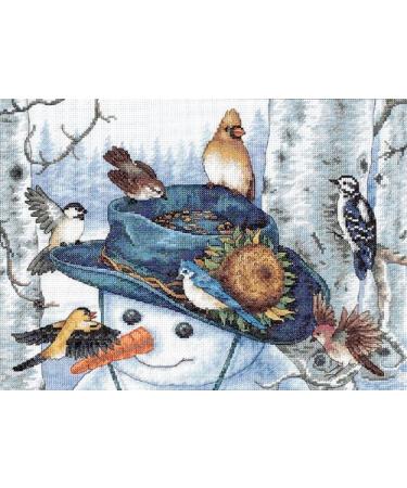 Dimensions Needlecrafts Counted Cross Stitch Sunflower Snowman