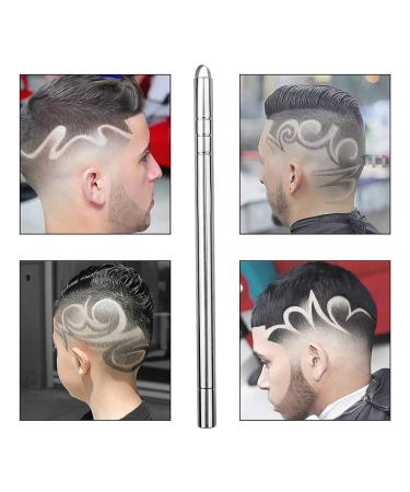 DIY Shaving Pen for Hair Design | 10 Stainless Steel Blades Eyebrow Beard Razor - Perfect for Precision Grooming - Buy Online on GoSupps.com