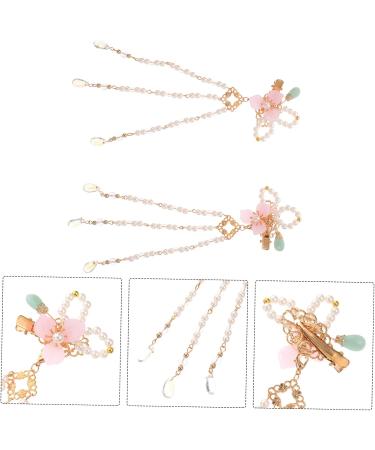 Angoily 3 Pairs Comb Chinese Hair Barrette Qipao Hair Clip Chinese Style Barrettes Traditional Chinese Hairpin Cheongsam Hair Accessories Hanfu Hair Accessories Set Pearl Classical - Buy Online on GoSupps.com