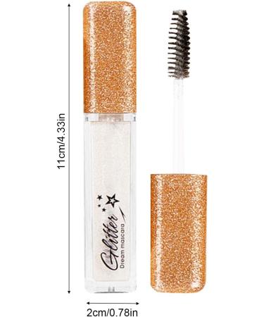 Diamond Mascara 0.21 Oz Quick Dry Long Lasting Shiny Sparkling Diamond Color Mascara - Thickening Dazzling Lash Makeup for and Wedding Sritob - Buy Online on GoSupps.com