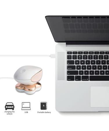 MEROM USB Charger Cord for Finishing Touch Flawless Legs - Replacement Power Cable for Women's Hair Remover and Electric Razor - Buy Online on GoSupps.com