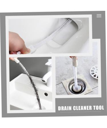 10pcs Sink Snake Drain Cleaning Sticks - Hair Catcher & Remover Tool for Effortless Drain Maintenance - Buy Online on GoSupps.com