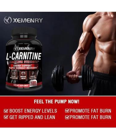 L-Carnitine 1330mg Capsules for Weight Loss Fat Burning L-Carnitine Tartrate with Calcium Carbonate 120 Count - Buy Online on GoSupps.com