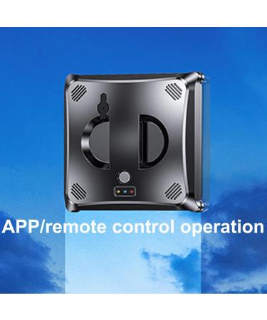 emobwdy Window Cleaner Robot 3000pa Automatic Water Spray Smart Glass Cleaning Vacuum Robotic Window Smart Cleaner-Remote Control/40ml Water Tank/4 Modes For Indoor/Outdoor Glass Tile Black - Buy Online on GoSupps.com