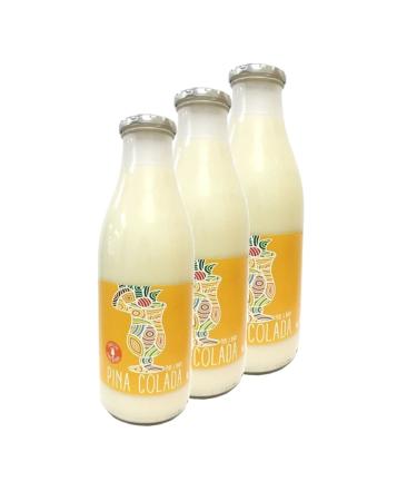 Lot 3x Pina Colada Drink - 1L bottle