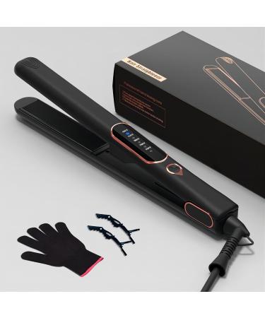 Best Hair Straighteners for Thick Hair | Ceramic Flat Iron & Travel Hair Straightener - No Damage Black Finish - Buy Online on GoSupps.com
