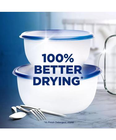 Finish Powerball Dishwasher Rinse Aid For Drier Glasses and Spot Prevention 800 ml 160 Washes - Buy Online on GoSupps.com