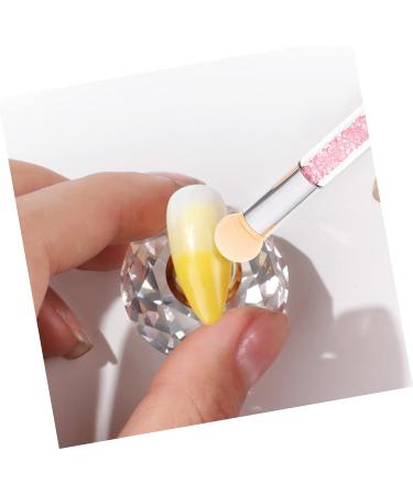 Mikinona Gradient Painting Eyeshadow Nail Kit | 4pcs Dual Brush Manicure Set with Rhinestone Pen Builder | Makeup Sponge, Round Tools Included | Pink | 16X2X2CMx2pcs - Buy Online on GoSupps.com