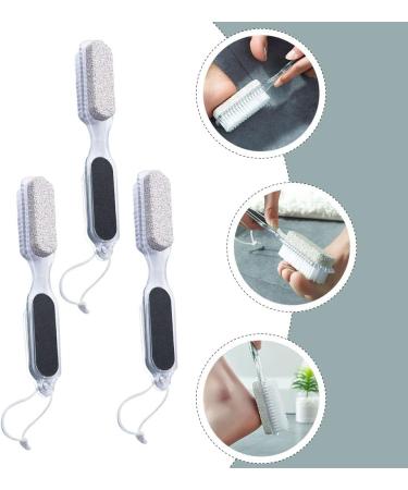 3pcs Permanent Dead Skin Remover - Travel Foot Care Tools & Supplies | Best Foot Care Brush for Smooth Feet - Buy Online on GoSupps.com