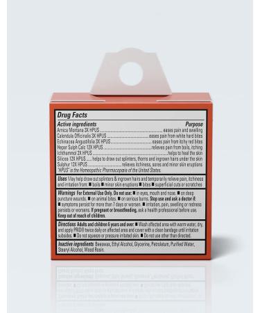 Hyland's Naturals PRID Drawing Salve | 18g | Topical Pain & Skin Irritation Relief - Buy Online on GoSupps.com