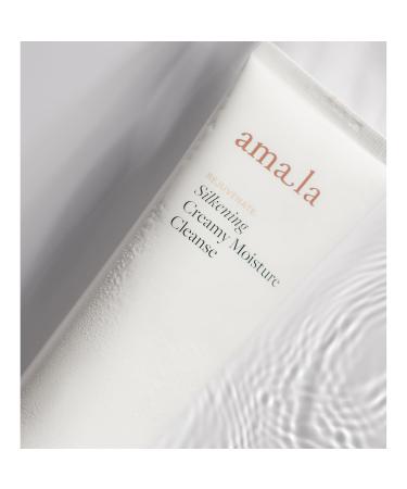 Amala Silkening Creamy Moisture Cleanse - Gentle Facial Cleanser Dissolves Impurities Lifts Makeup Clears Pore-Clogging Debris - AHAs & Plant Seed Oils (150ml) 5.07 Fl Oz (Pack of 1) - Buy Online on GoSupps.com