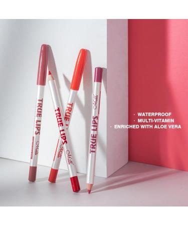 RoseFlower Matte lipstick makeup set 12 colors durable water resistant velvety nude lipstick soft lips makeup markers lip liner pencil A 1 - Buy Online on GoSupps.com