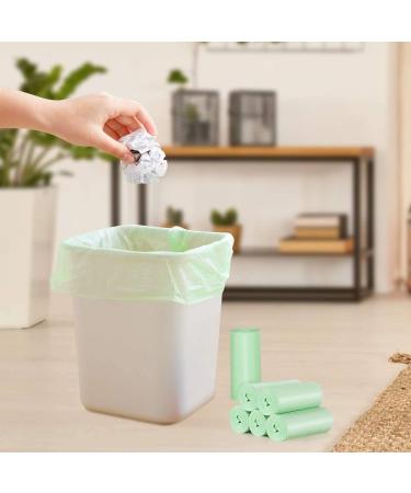 150 Count 1.2 Gallon Biodegradable Trash Bags | Mini Recycling & Degradable Garbage Bags for Kitchen Bathroom Office | Fits 4.5 Liter Bins - Buy Online on GoSupps.com