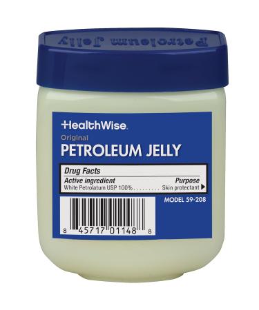 Buy HealthWise Petroleum Jelly - Original Skin Protectant for Dry Skin Relief & Minor Cuts | 4 oz Jar | Fast International Shipping - Buy Online on GoSupps.com