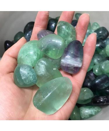 Natural Crystal Rough Natural Crystal Natural Fluorite Rock Quartz Tumbled Stones Crystals and Minerals Aquarium Flowerpot Decoration (Size : 100g) - Buy Online on GoSupps.com