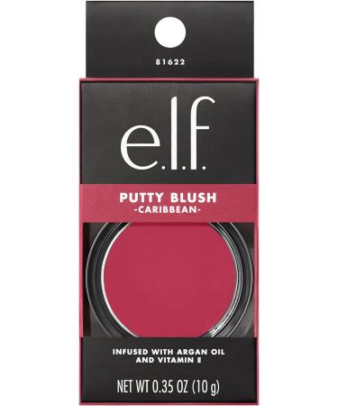 e.l.f. Putty Blush Cream Infused with Argan Oil & Vitamin E - Caribbean 0.35 Oz (10g) - Buy Online on GoSupps.com