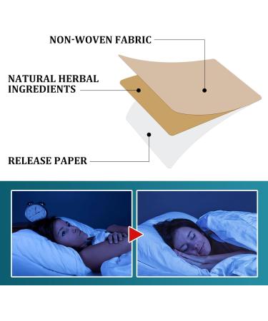 Sleeping Plasters for Adults - 42 Strong Insomnia Relief Plasters | Sleep Aid Gifts (84 PCs) for Men & Women - Buy Online on GoSupps.com