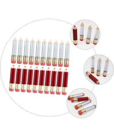 PartyKindom Lot De 20 Tubes De Brillant L vres Vides Et Rechargeables Taille Mini Plastique Transparent Et Rouge Pour Diy Maquillage Usage D butant Recharges Cosm tiques - Buy Online on GoSupps.com