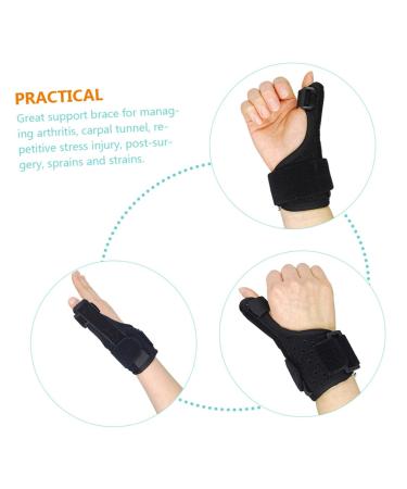 Buy Sosoport 5pcs Thumb Brace - Adjustable Carpal Tunnel Wrist Splint for Recovery | Durable Wear-resistant Thumb Corrector - Buy Online on GoSupps.com