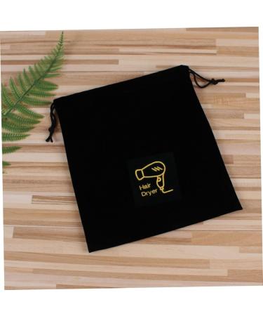 Healifty 3pcs Hair Dryer Storage Bag Black Favor Bags Hairdryer Hair Dryer Bags Bra Hair Curler Travel - Buy Online on GoSupps.com