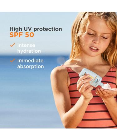 ISDIN Pediatrics Fusion Water SPF 50 50ml - Kids Facial Sun Cream | Gentle & Non-irritating | Ultra-light, Non-sticky Formula | Suitable for All Skin Types - Buy Online on GoSupps.com