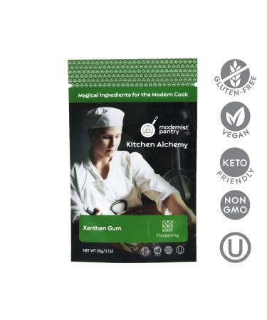 Pure Xanthan Gum 50g/2oz - Gluten-Free, Vegan, OU Kosher Certified - Buy Online on GoSupps.com