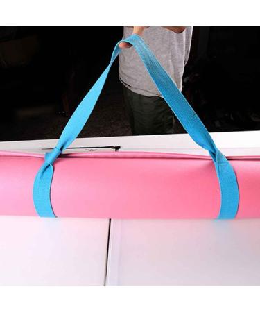 LUFA Adjustable Yoga Mat with Cotton Sling & Shoulder Strap - Fits All Sizes | International Shipping Available - Buy Online on GoSupps.com