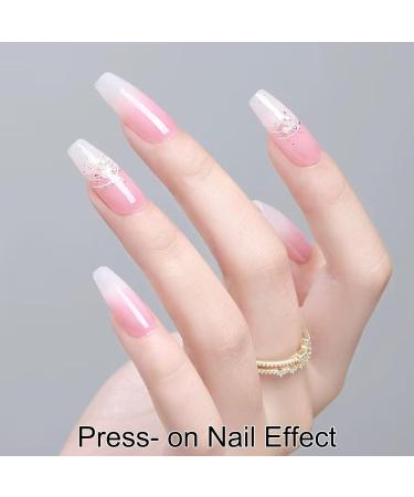 NAILGIL Solid Nail Glue Gel for False Nail Tips Press on Nail Glue Hard Acrylic Nail Glue Gel for Salon Manicure Glue Adhesive DIY at Home Need UV Led Cured - Buy Online on GoSupps.com