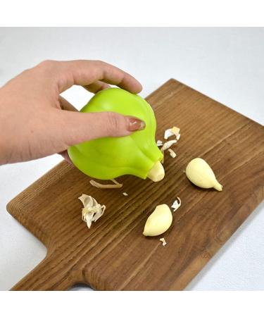 UPKOCH Garlic Peeling Machine 4 Pack Silicone Garlic Peelers Garlic Skin Remover Garlic Peel Tool Garlic Roller Silicone for Garlic Rubber Garlic - Buy Online on GoSupps.com